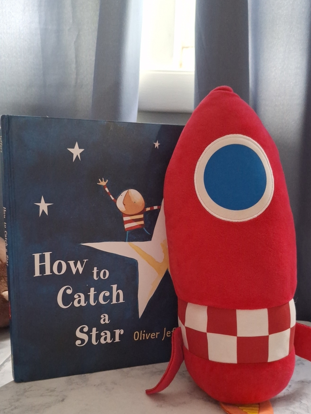 Stars, How To Catch One Book And Plush Rocket Toy